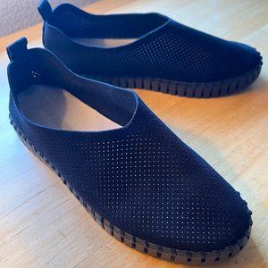 Ilse Jacobsen Shoes Tulip Tonal 3272 Black (w black sole) Size 39 8.5